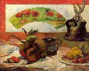 Paul Gauguin Still Life with Fan France oil painting artist